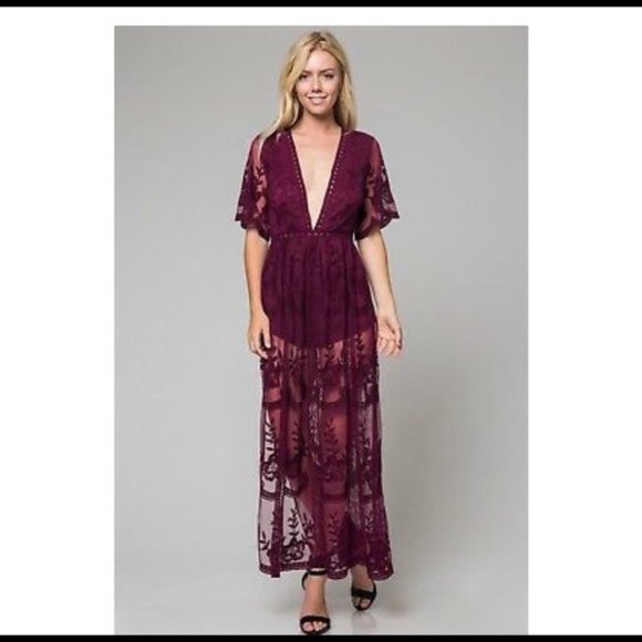 Honey Punch Pants - Honey Punch Crimson Romper/Dress